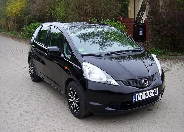 Honda Jazz cena 19999 przebieg: 189000, rok produkcji 2010 z Poznań małe 254